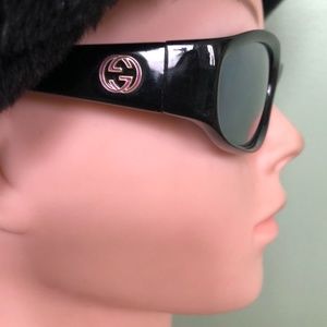 Gucci Smoke Mirrored Lens Sunglasses